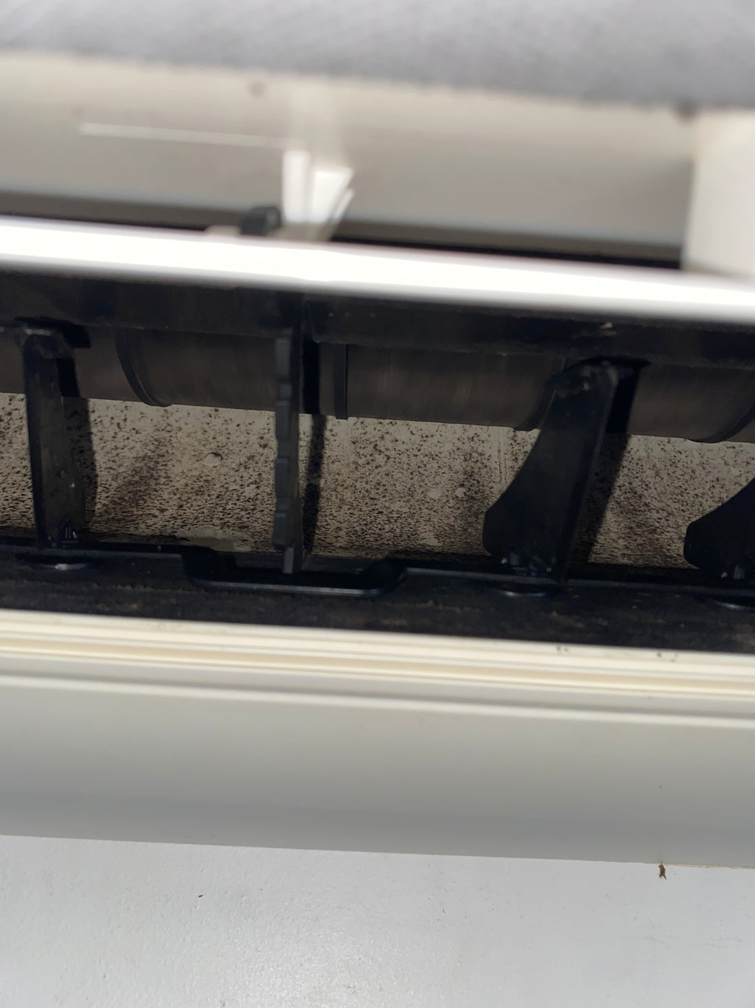 Air conditioner component requiring cleaning